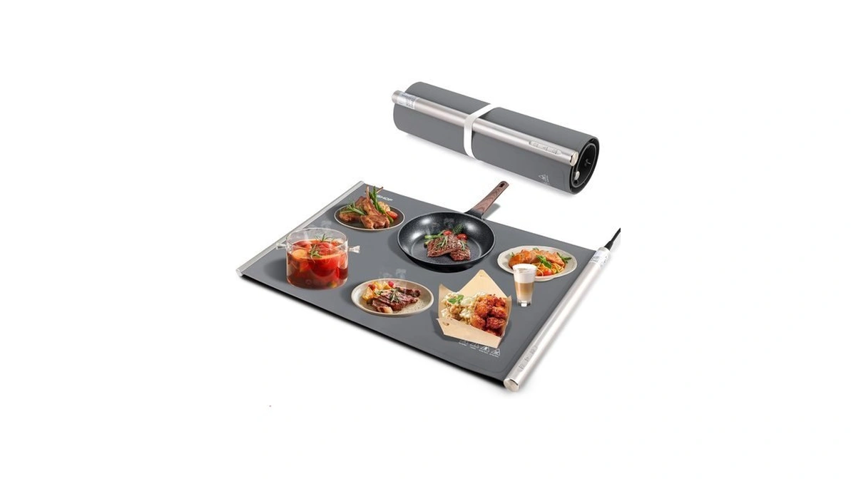 Haushof Warming Mat For Food, Extra Large Food Warming Mat