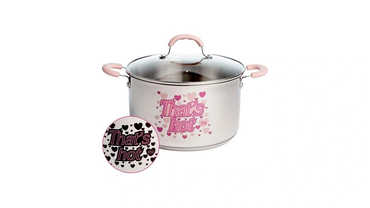 Amazon : Paris Hilton Stainless Steel Stock Pot W