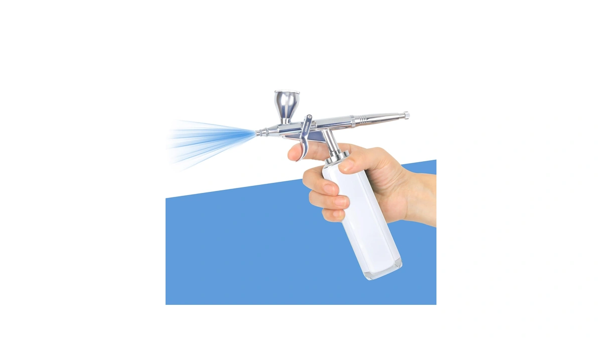 I-beautee High Air Flow Cordless Airbrush Kit, Wireless Portable Air