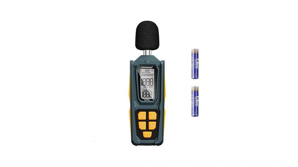 Decibel Meter, Goldeep Sl750a Digital Sound Level Meter 30-130db, A/c