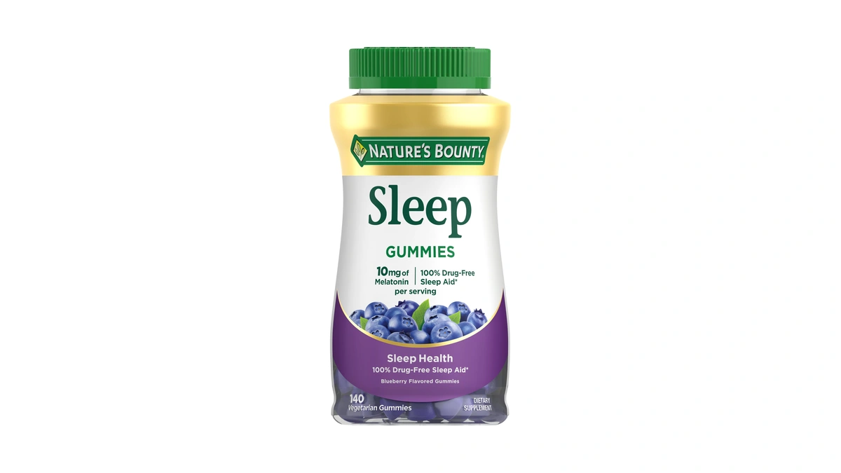 Nature's Bounty 10 Mg Melatonin Gummy Blueberry, 140ct