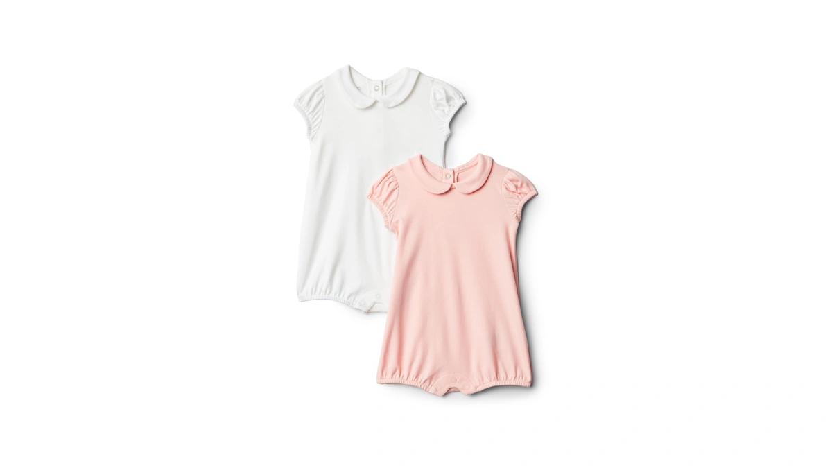 Amazon Essentials X Sofia Grainge Baby Girls' Cotton Short Sleeve