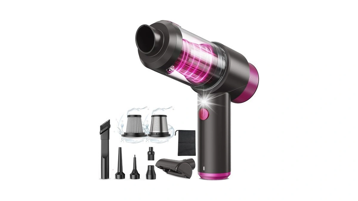 Mecanto Car Vacuum Handheld Vacuum Cleaner, 12000pa Suction, Mini Vacuums