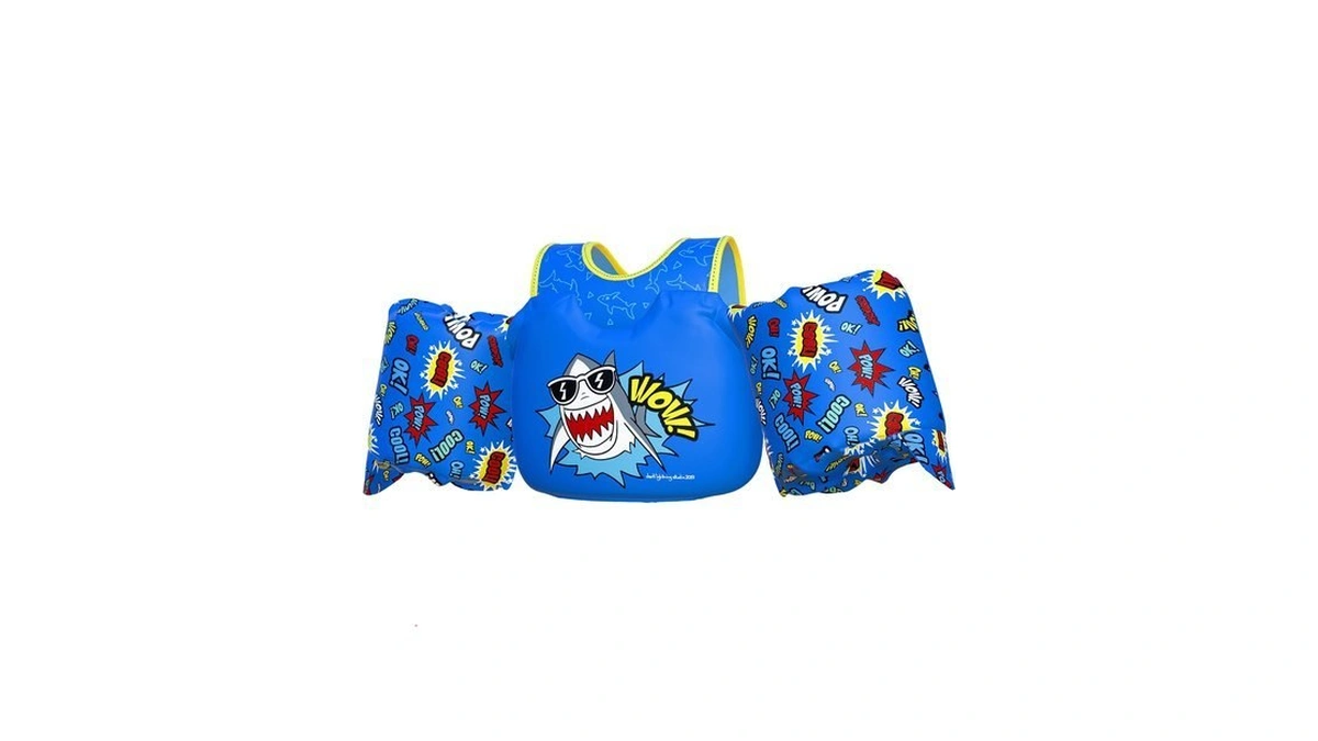 Dark Lightning Toddler Swim Vest For Kids Ages 2-7, Kids