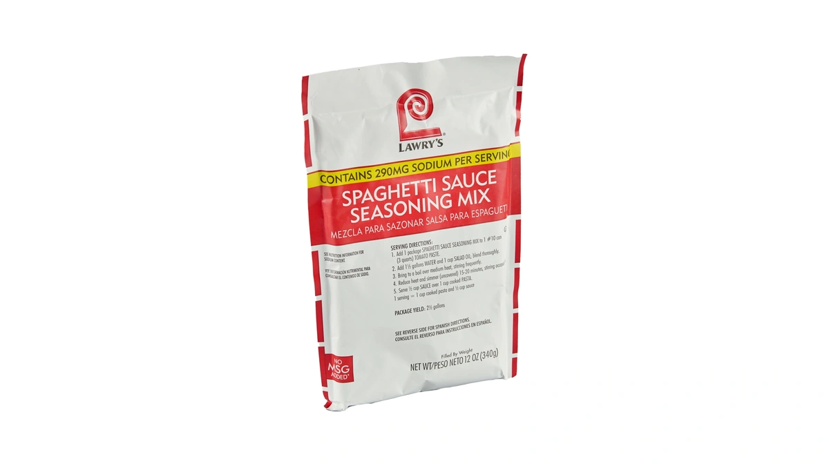 Lawry's Spaghetti Sauce Seasoning Mix, 12 Oz - One 12
