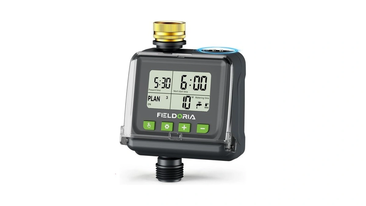 Fieldoria Sprinkler Timer For Garden Hose, Programmable Watering Timer With