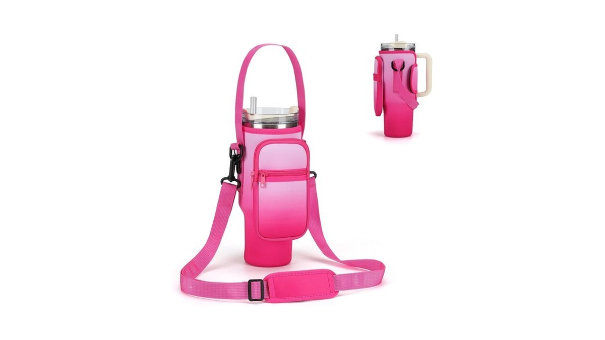 Goewy Water Bottle Carrier Bag For Stanley Cup 40oz With