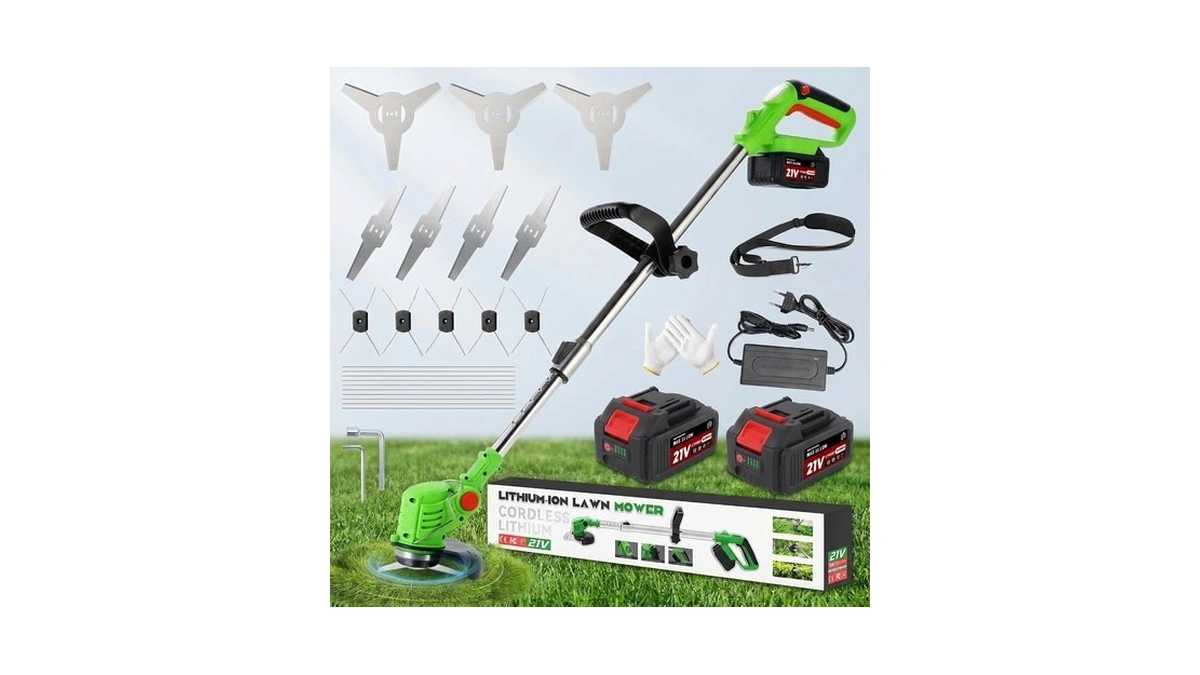 Windpost 21v Cordless String Trimmer, 3 In 1 Electric Weed