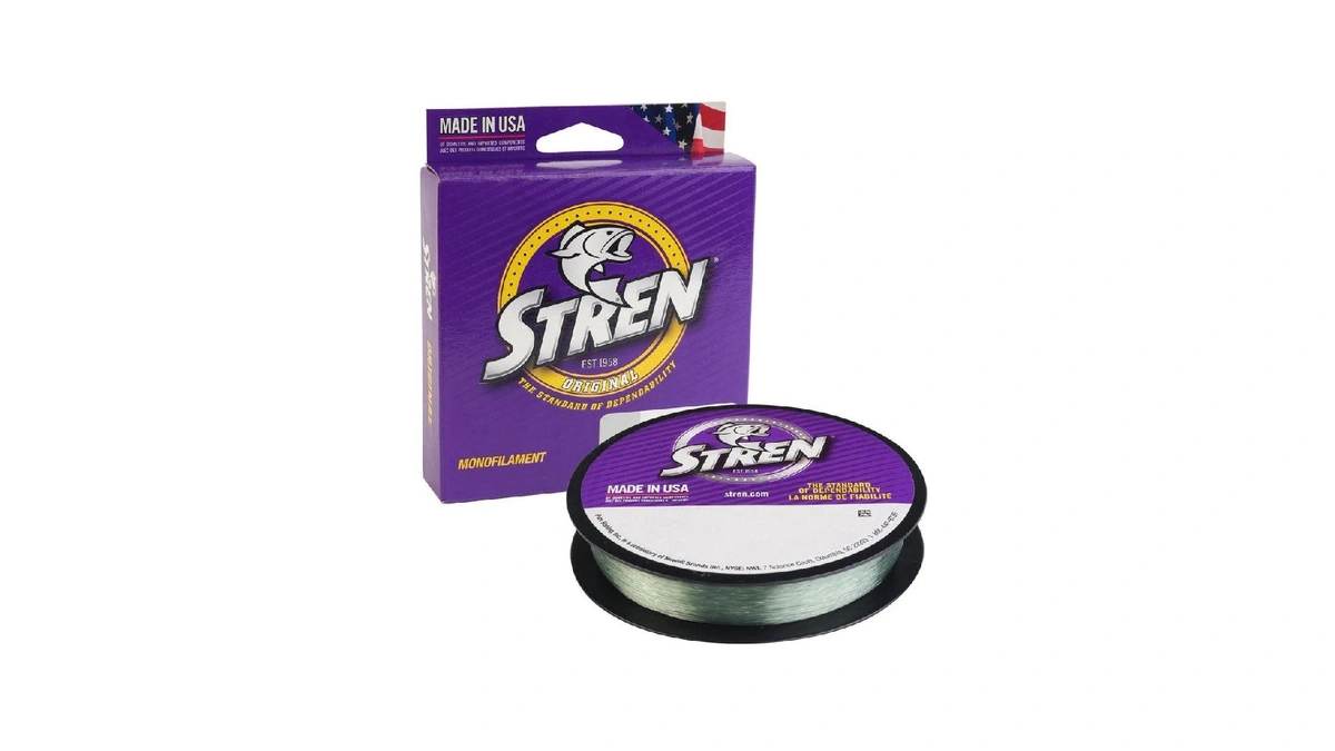 Stren Originalยฎ, Lo-vis Green, 17lb | 7.7kg Monofilament Fishing Line,