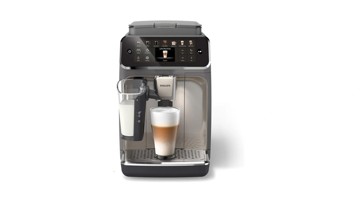 Philips 4400 Series Fully Automatic Espresso Machine, Lattego Milk System,