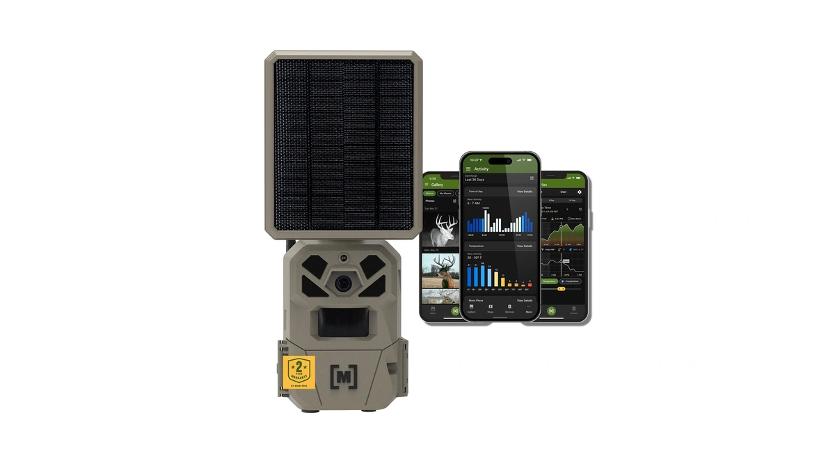 Moultrie Edge Solar Cellular Trail Camera - Integrated Solar, 40mp