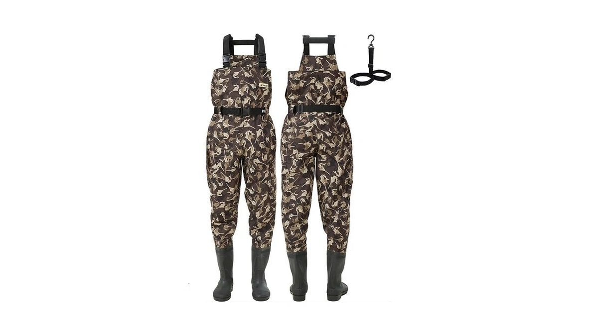Pristis Taslan Fishing Waders With Bootfoot For Men Women, Breathable