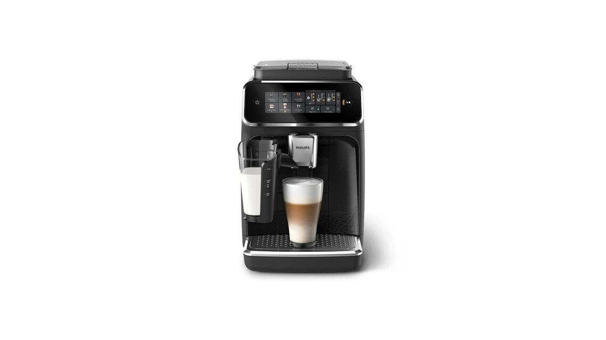Philips 3300 Series Fully Automatic Espresso Machine With Lattego Milk
