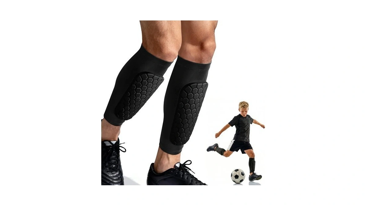 Xzqtive Soccer Shin Guards Shin Defender For Kids Youth Adult,