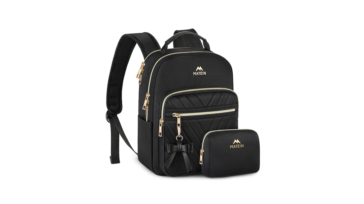 Matein Mini Backpack For Women, Stylish Daypack Purse, 2pcs Sets,