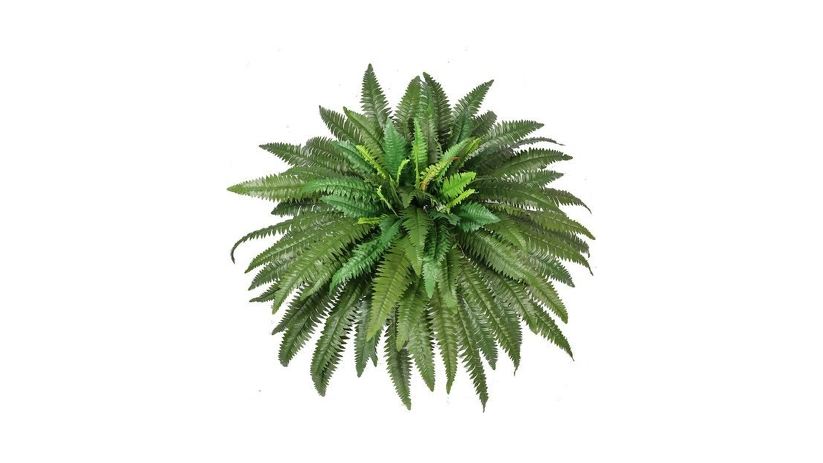 Fake Ferns, 48in Artificial Ferns For Outdoors, 88 Fronds Large