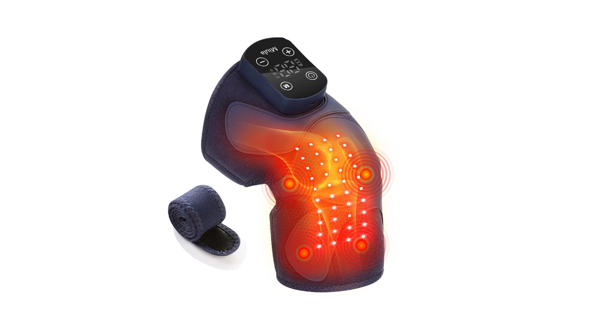 Miula Red Light Therapy & Vibration Massage Knee Brace: Wireless