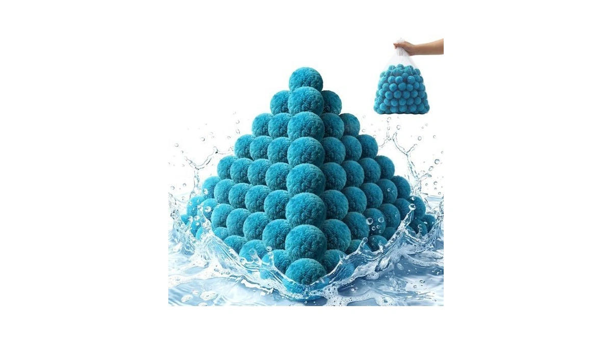 Zeinunk 2026 Upgraded Pool Filter Balls 1.55lbs For Sand Filter