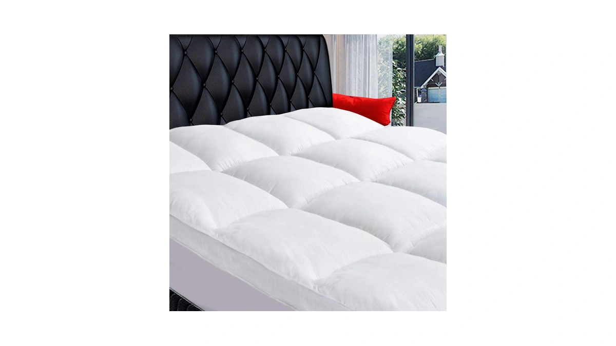 Coonp California King Mattress Topper, Cotton Thick Pillow Top Mattress