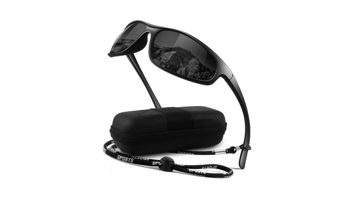Linvo Polarized Sports Sunglasses Men Women,wraparound Uv400 Protection