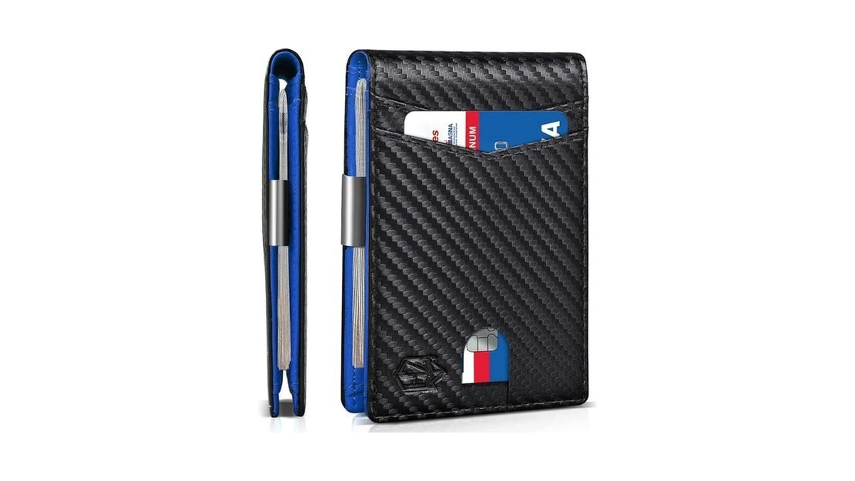 Zitahli Money Clip Wallets For Men,slim Bifold Wallet 10-12 Cards,