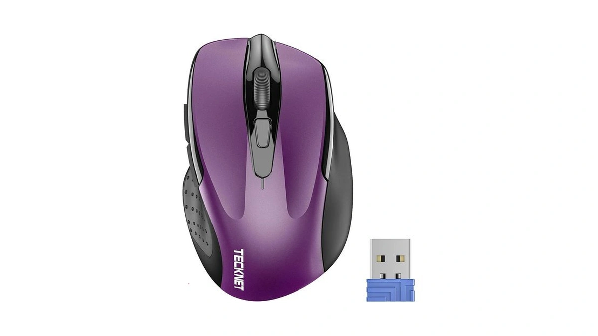 Amazon code: Tecknet Wireless Mouse, 2.4g Ergonomic C