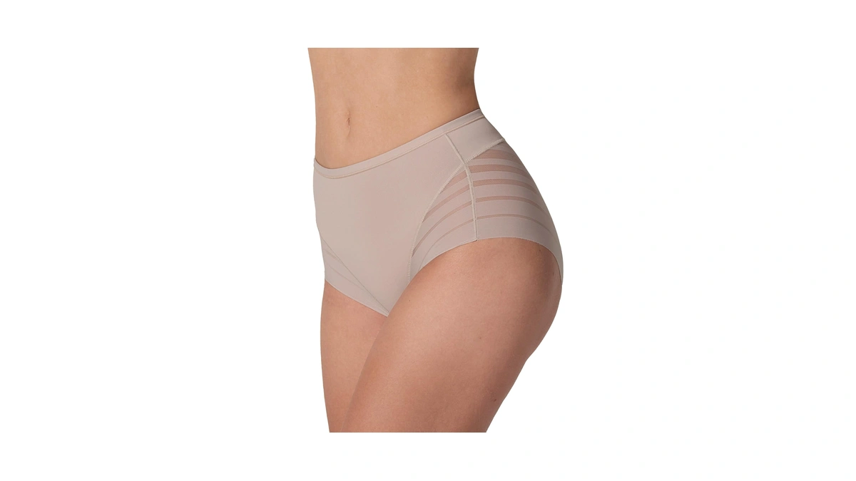 Leonisa Women's No Show Invisible Comfy Tummy Control Classic Panty,nude,x-large,x-large,nude