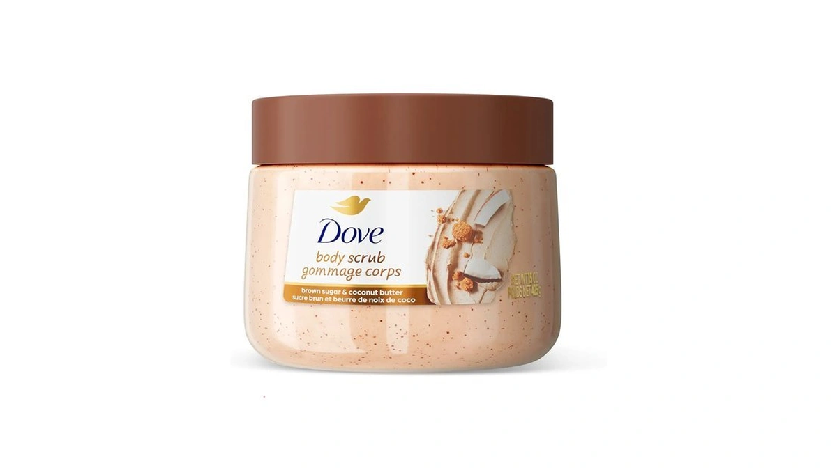 Dove Brown Sugar And Coconut Butter Body Scrub Exfoliates And