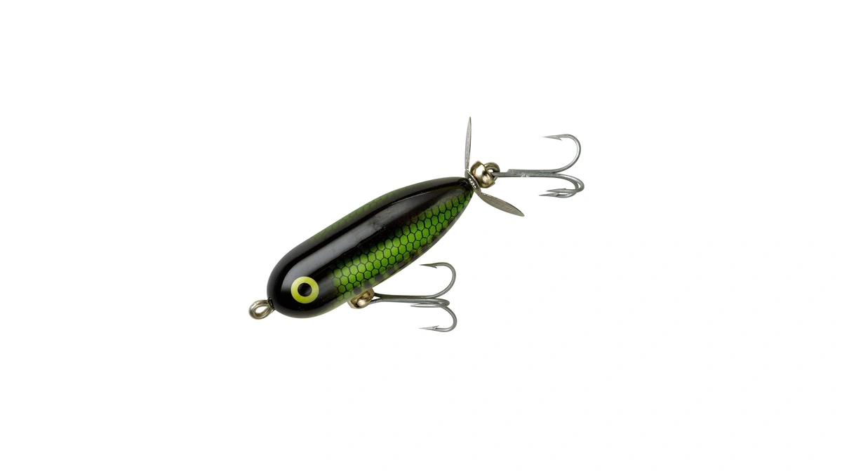 Heddon Torpedo Prop-bait Topwater Fishing Lure With Spinner Action, Baby