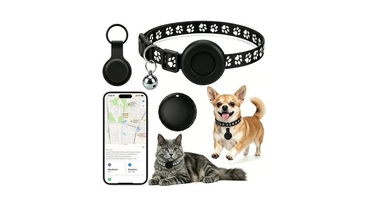 Gps Tracker For Dogs And Cats (no Subscription Required), Gps