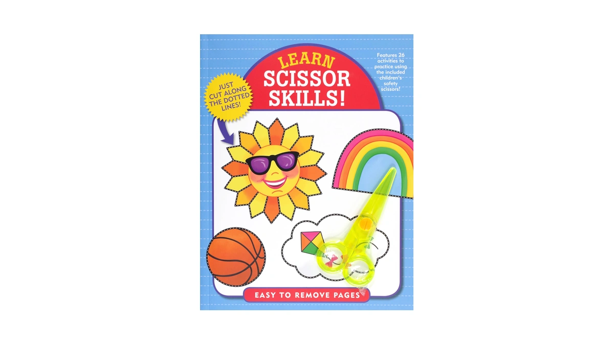 Learn Scissor Skills! (includes Safety Scissors!)