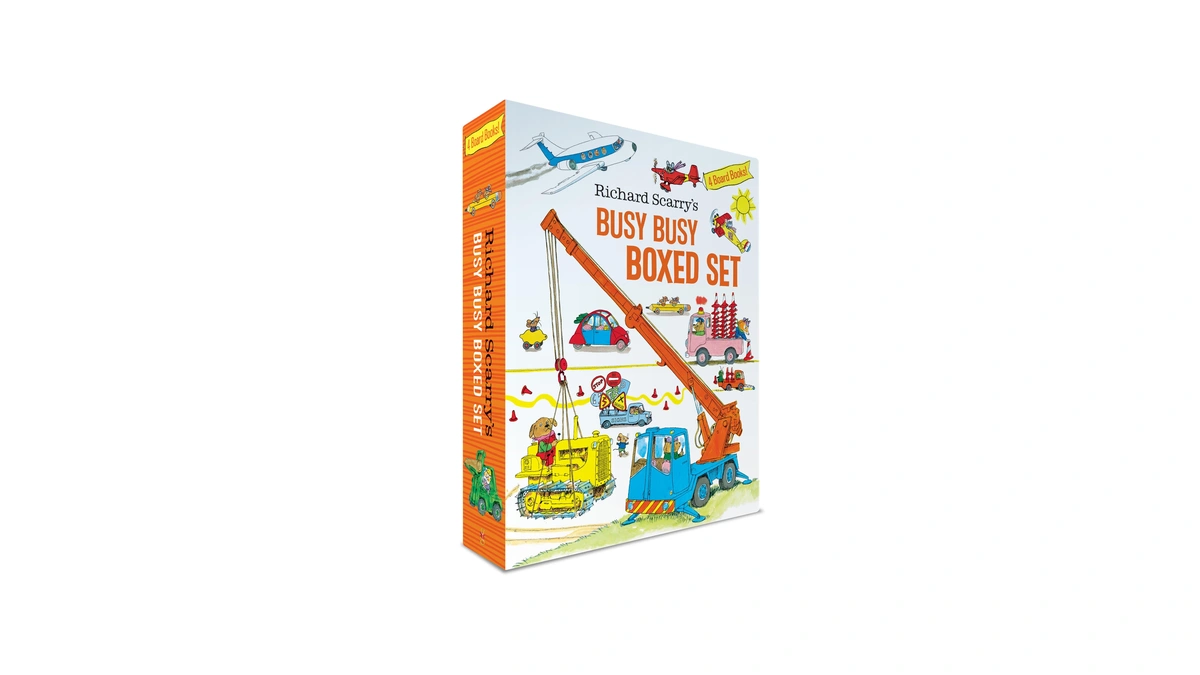 Richard Scarry's Busy Busy Boxed Set: Busy Busy Airport; Busy