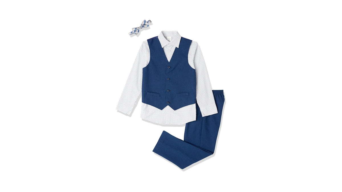 Van Heusen Little Boys -piece Formal Suit Ves...