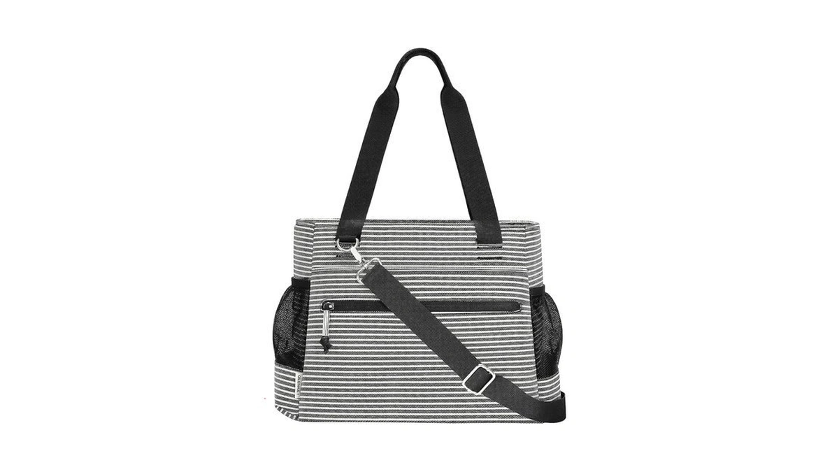 Glenkey Insulated Lunch Bag Women Leakproof Cooler Tote 12 Bottle