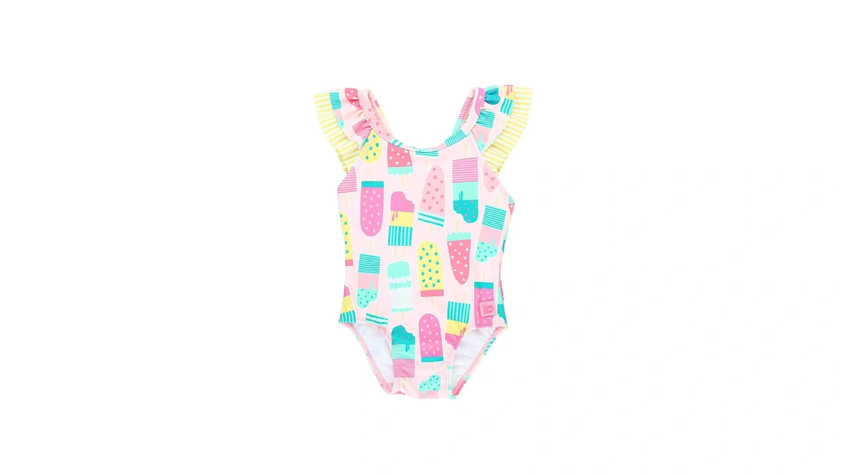 Rufflebutts Baby/toddler Girls Ruffle Strap - One Piece Swimsuit Upf