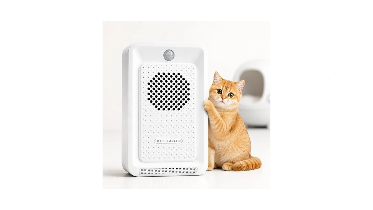 Cat Litter Deodorizer, Smart Odor Control For Cat Litter Box,