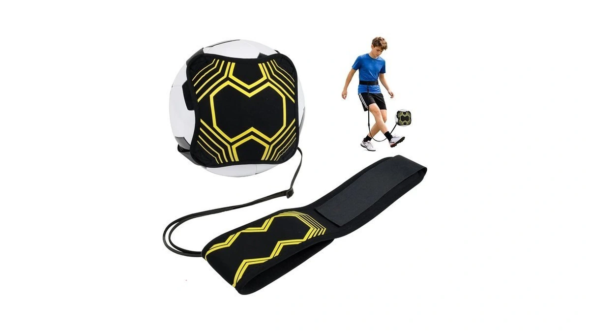 Vomitawy Soccer Kick Trainer With Adjustable Waist Belt, Solo Soccer