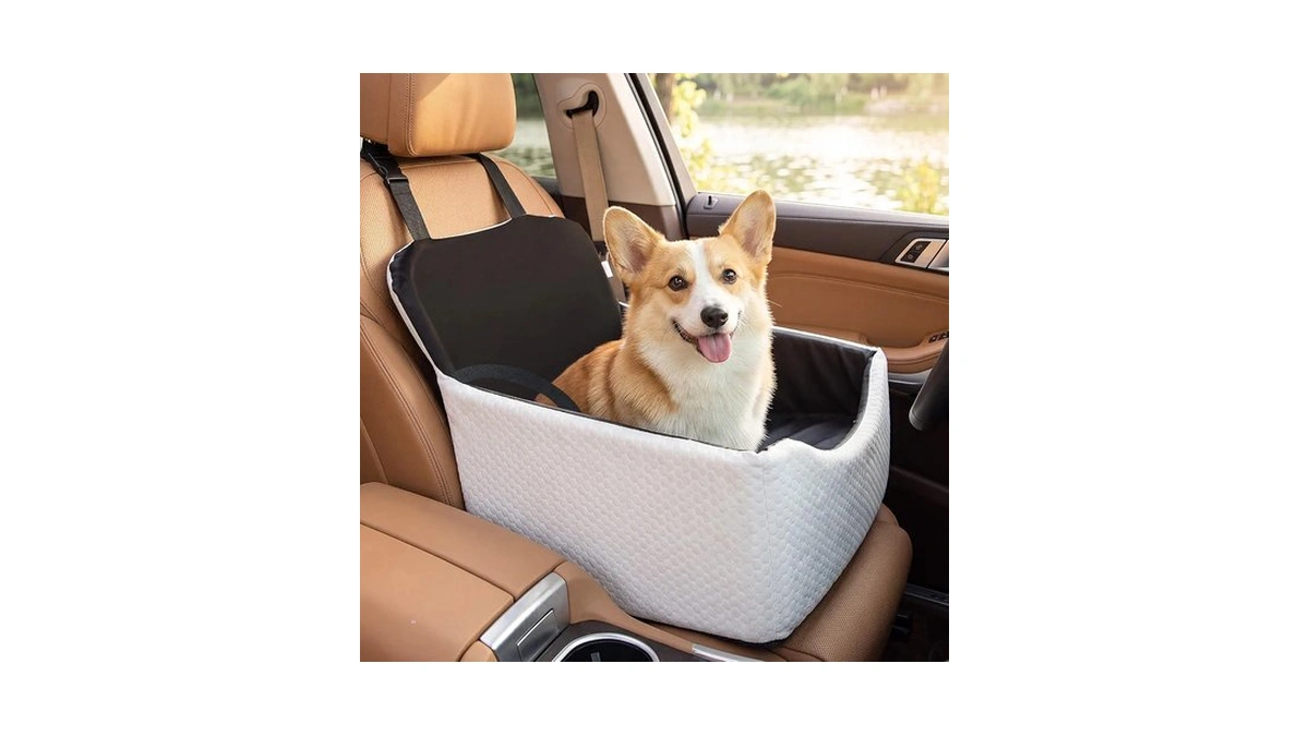 Cozila 5in Dog Booster Car Seat,travel Safety Car Seat For