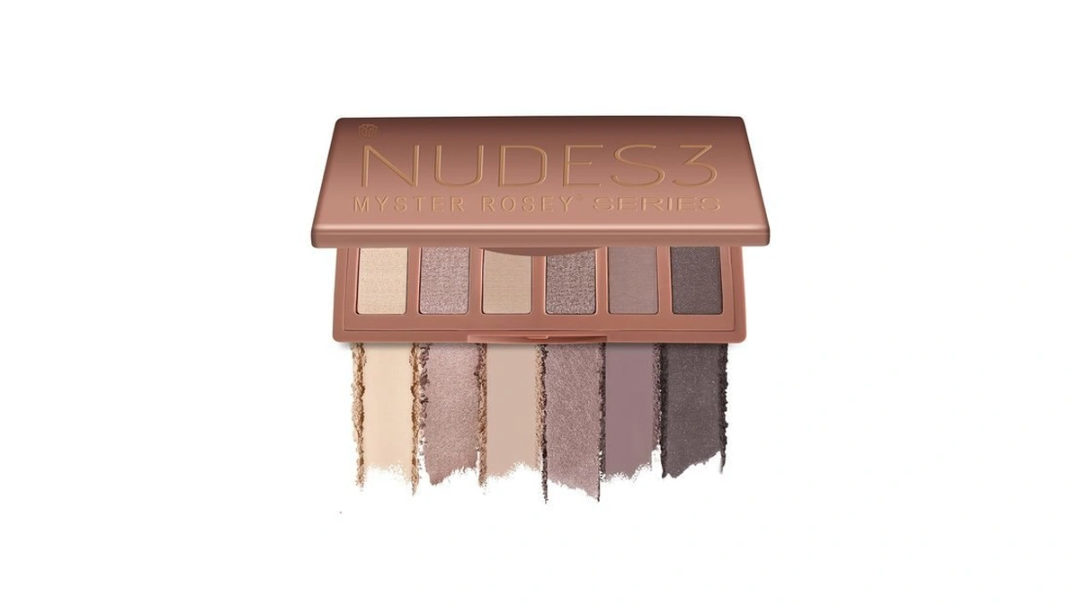 Myster Rosey Nudes 3 Series Mini Eyeshadow Palette, Nude Eyeshadow
