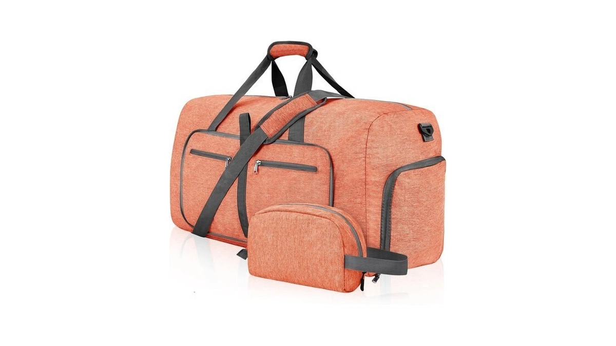Felipe Varela 40l Foldable Duffle Bag For Travel, Weekend, Overnight,