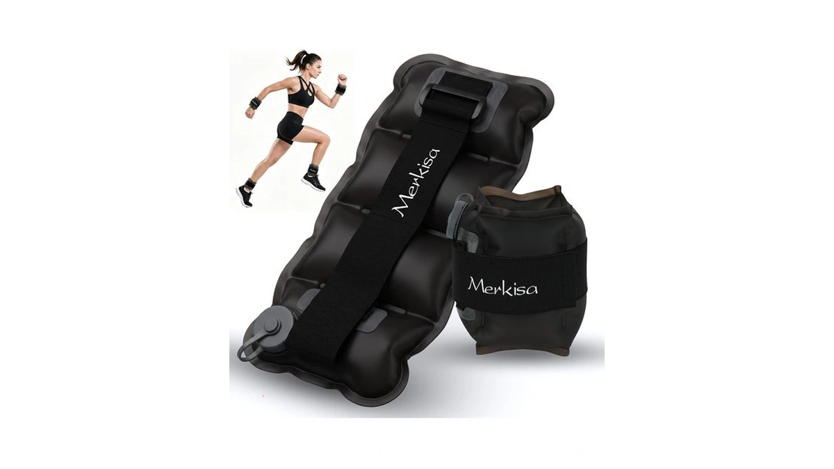 Adjustable Ankle Weights Set, 1 Pair Of 1-4 Lbs Wrist
