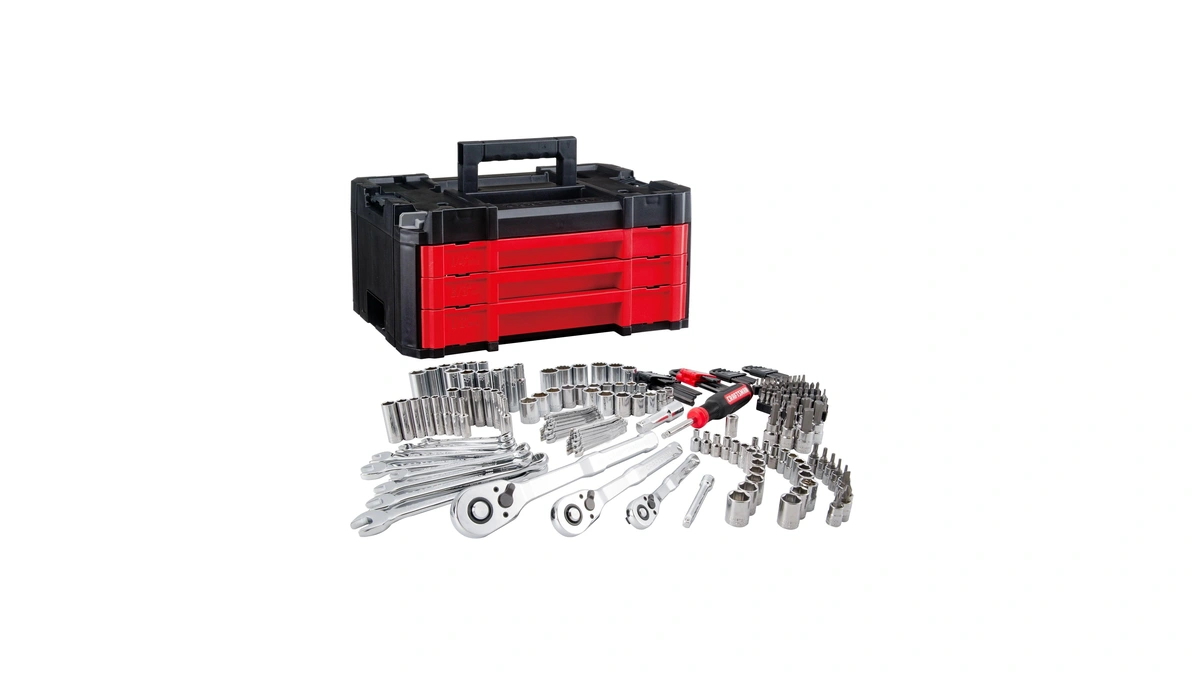 Craftsman 230 Pcs Mechanics Tool Set, Socket Wrench Set, Car