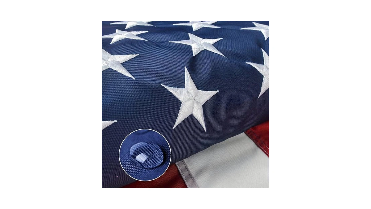 American Flag 3x5ft Outdoor Heavy Duty, American Flag With Embroidered