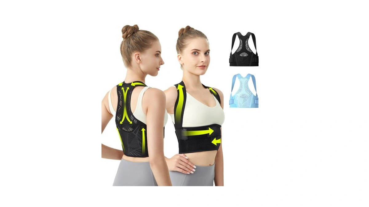 Aofit Posture Corrector For Women, Invisible Lightweight Back Brace Xl