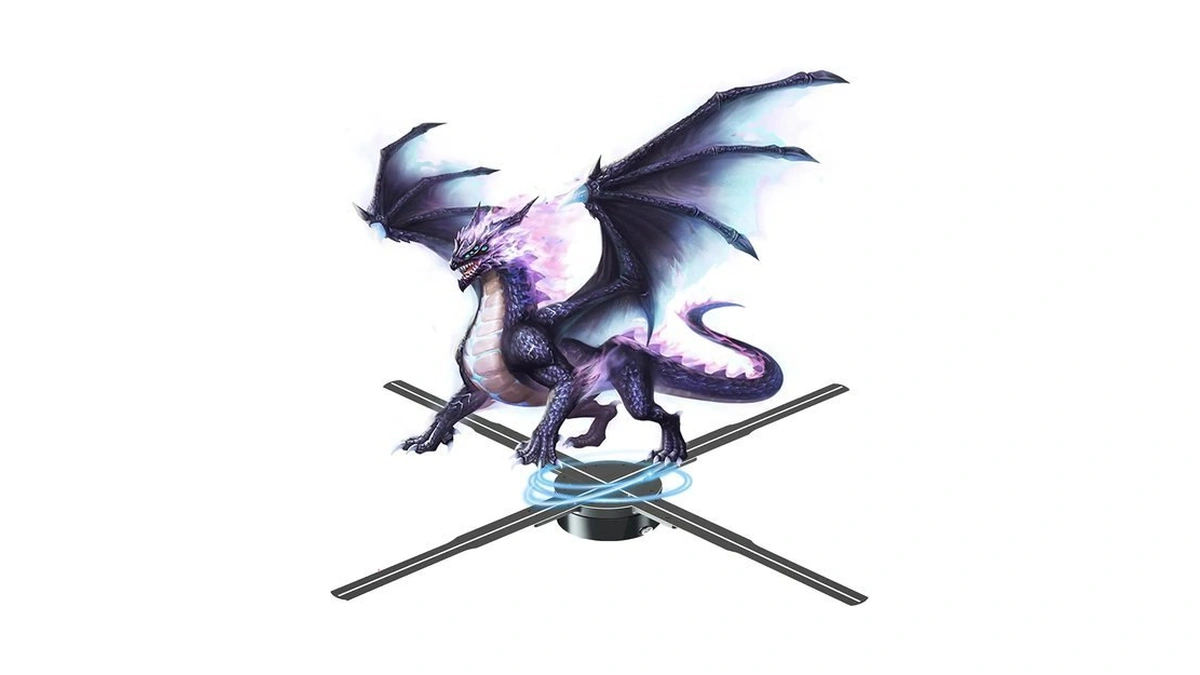 3d Hologram Fan, 20 Inch Hologram Fan Support App/remote/bluetooth/wifi, Holographic