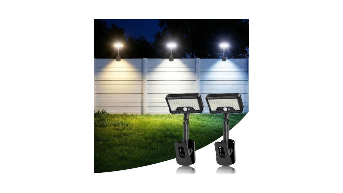 Imaihom Clip On Solar Lights Outdoor With Motion Sensor, 92