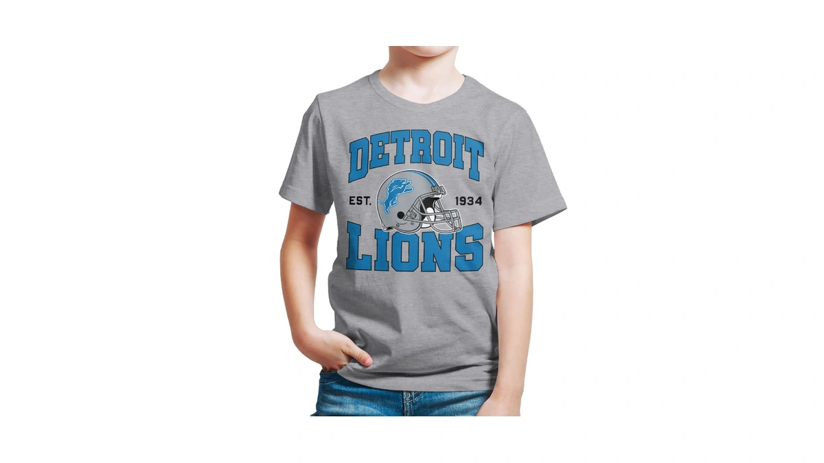 Junk Food Nfl - Detroit Lions Team Helmet Kids Ss