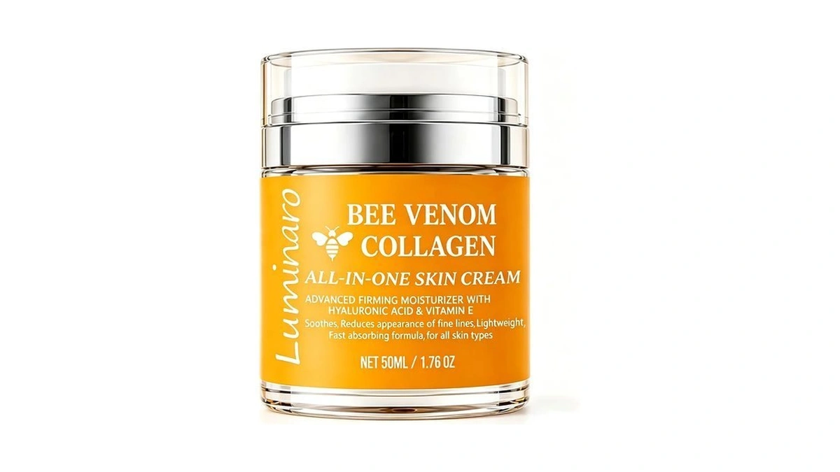 Bee Venom Cream,instant Neck&face Lift, Hyaluronic Acid Smooths Wrinkles
