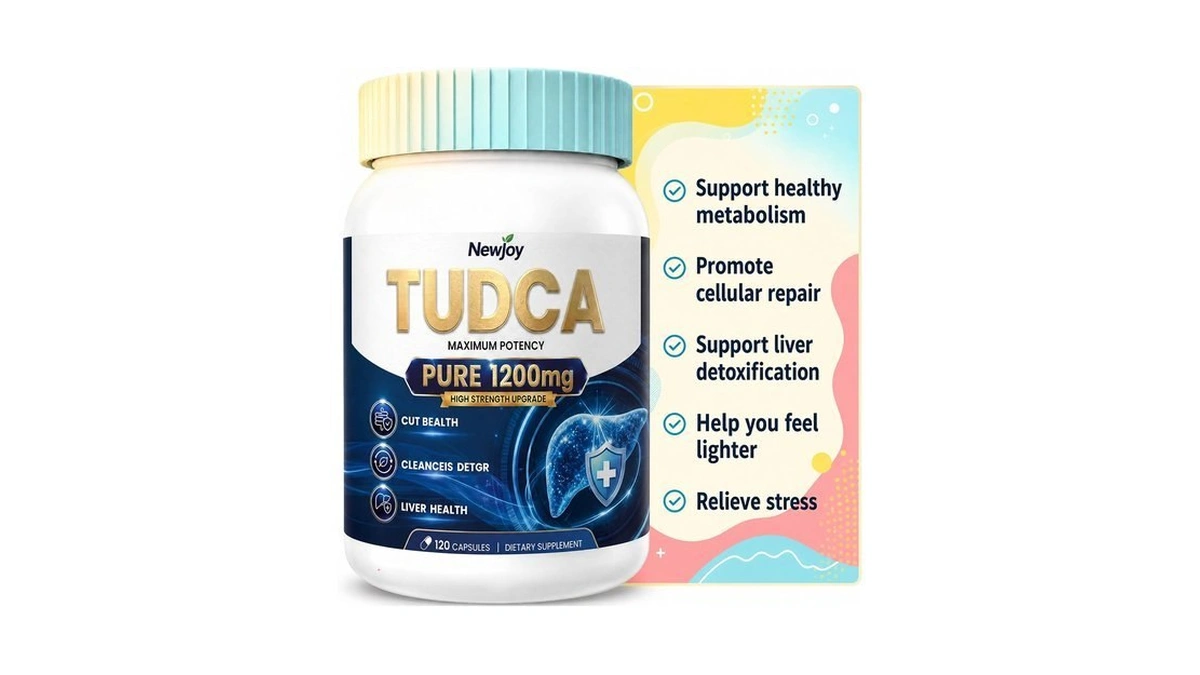Ultra Pure Tudca Supplement 1200mg, 120 Vegetarian Capsules