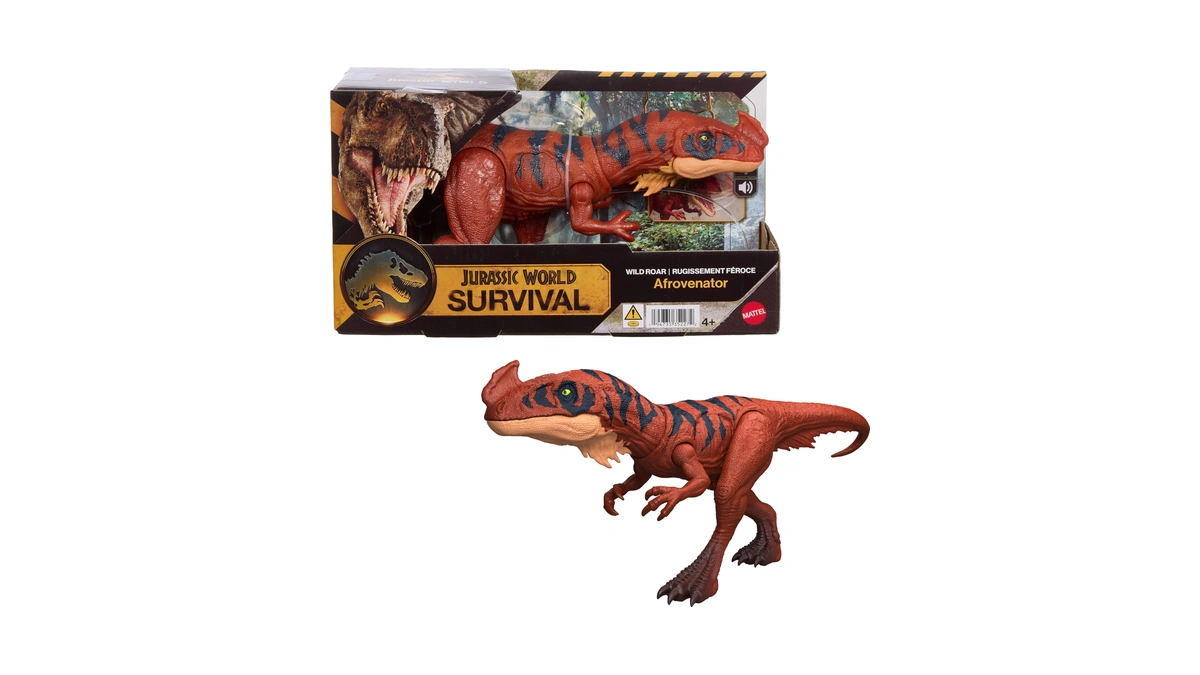 Amazon : Mattel Jurassic World Wild Roar Afrovena